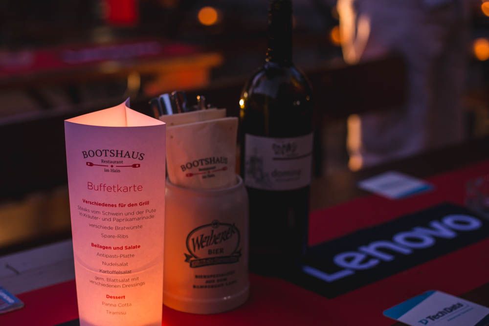 Bootshaus Event Levono Licht